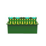 Parking Hydraulic Road Blocker Heavy Duty Electronic High Security One Way Spike Barrier for sale