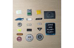 China 3D Embossed TPU Badges Heat Transfer For Garment / Toys / Shoes supplier
