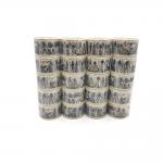 Writable Decorative Multi Colored Gold Fabric Washi Tape for sale