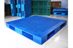 China Durable Blue Reusable Plastic Pallets With Virgin HDPE / Recycled PP supplier