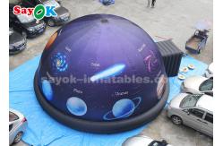 China 8m Strong Inflatable Planetarium Dome Tent For School Education supplier