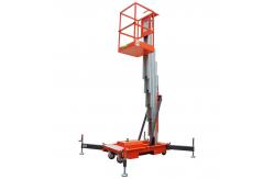 China Single Mast Vertical Telescopic Aluminium Alloy Lift Platform 9m 150kg supplier