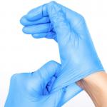 Class I GB4806 Industrial Disposable Powder Free Nitrile Gloves Medium for sale