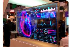 China High Resolution Transparent OLED Display Full HD With Multi Language Support supplier