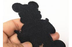 China Hook And Loop Embroidered Badge Patches Laser Border For Hats Bags supplier