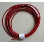 High Temperature Silicone Rubber Fiberglass Sleeving 4000V Tolerance for sale
