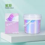 Customized Logo PP Transparent Packaging Bucket for Ice Cream Container 100% Material