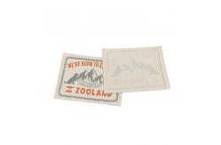 China Custom Woven Printed Garment Labels Cotton Woven Labels For Clothing Supplier supplier