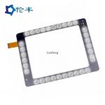 FPC Circuit Capacitive Membrane Keypad Switch Overlay 3M467 Adhesive for sale