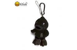 China B.Duck Plush Promotional Plastic Keychain 7×6×12cm for Children Gifts supplier