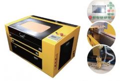 China Co2 Laser Engraving Machine 320x200mm For Stamp Making And Timber Engraving supplier
