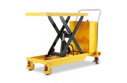 China 800kg Double Scissor Lift Trolley Small Lifting Table Trolley supplier