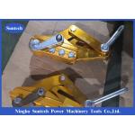 Aluminum Alloy Conductor Gripper Come Along Clamp For Transmission Line Stringing for sale