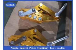 China Aluminum Alloy Conductor Gripper Come Along Clamp For Transmission Line Stringing supplier