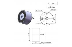 China Mini Round Electromagnet 500N Holding Force DC 12v 24v Waterproof IP65 Custom Solenoid for Machining supplier
