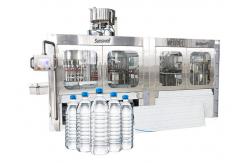China Rotary PET Bottle Rinsing Filling Capping Monoblock Packing Machine supplier