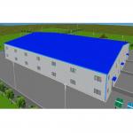 Corrugated Metal Framing Prefabricated Steel Structures Barns for sale