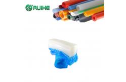 China Flexible Translucent Extrusion HTV Silicone Rubber Tube General Purpose supplier