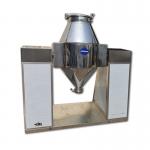Stainless Steel Double Cone Mixer , Chemical Dry Powder Mixer Food Powder And Granule Automatic Mixer for sale