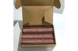 China Calendars 0.9mm Double Wire O Nylon Two Rings Binding Wires supplier