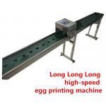600 DPI Egg Continuous Inkjet Printer For Chicken Farm Production Line for sale