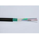Long - haul communication system PE sheath Fiber Cable with Steel Member for sale