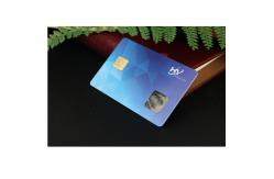 China Cold pressure method fingerprint debit card 7816 interface waterproof IP68 supplier