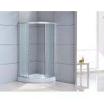 White Corner Sliding Shower Enclosure 900x900x1950mm