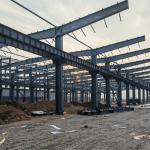 Rugged Modular Prefabricated Metal Material Steel Structure Workshop