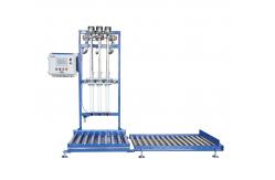 China Automatic Stainless Steel Capping Automatic Weighing And Filling Machine supplier