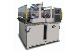 China Servo Plastic Tank Clinching Machine for 4 Sides Aluminum Heaters supplier