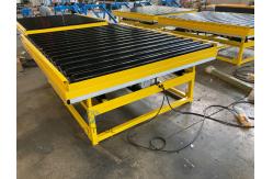 China 1t 2t 3t 4t Hydraulic Scissor Lift Roller Table 1000×1600mm supplier