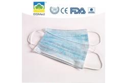 China 3 Layers Non Woven Cotton Face Mask For Daily Use CE Certification supplier