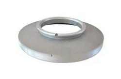 China Rotary Endring Aluminum Spares Parts For Printing Machine Rotary Screen End Ring supplier