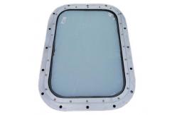 China Marine Light Fixed Marine Windows Wheel House Fixed Rectangular Windows supplier