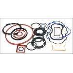 Soft Custom Silicone Parts , Industrial Molded Mechanical Silicone O Ring Flat Gaskets for sale