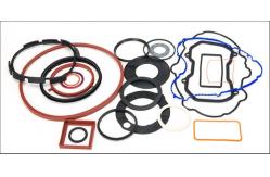 China Soft Custom Silicone Parts , Industrial Molded Mechanical Silicone O Ring Flat Gaskets supplier