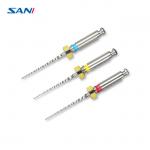 2.0N/Cm Niti Rotary Dental Files Kid File For Root Canal Treatment 3pcs/Pack for sale