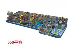 China Soft Space Theme Playground Large Indoor Play Area For Children supplier