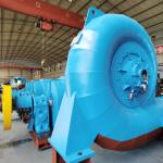 F Class Brushless / Brush Water Turbine 100-1000kW Output For Power Generation