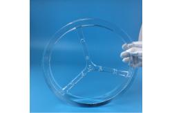 China Custom High Precision Cnc Machined Quartz Structural Component supplier