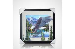 China Wild Animal Images Lenticular Poster Printing 3D Deep Effect Advertisement supplier