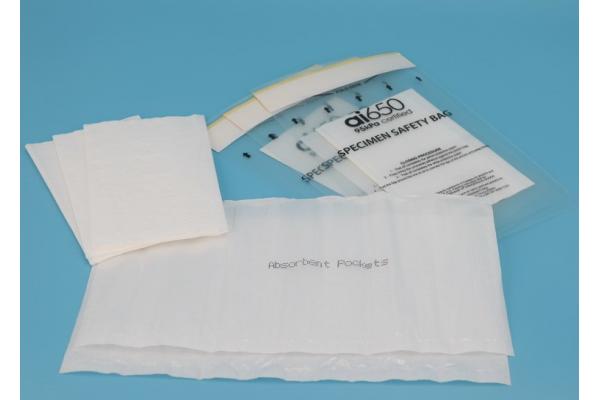 3x4 Inch 50ml Liquid Absorbent Pouches With Excellent Absorbent Capacity