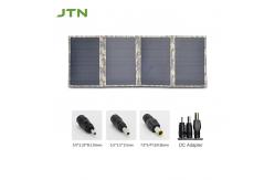 China Foldable And Portable 50W Monocrystalline Solar Panel With USB Port Charging supplier