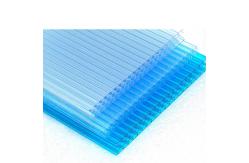China UV Resistant 8mm Polycarbonate Hollow Sheet for Greenhouse Covering supplier