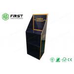 Custom Made 3 Layer B Flute Corrugated Cardboard Floor Display With CMYK Printing for sale