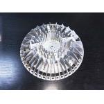 Round Heat Sink Aluminum Alloy Parts Custom Processing Metal Profile Blade Radiator for sale