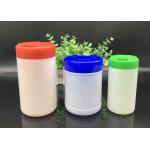 HDPE Wet Wipes Buckets ISO9001 Cylinder Wet Wipes Packaging Bottles for sale