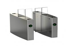 China Passenger flow control brushless DC motor sliding metro turnstile with infrared photocell supplier