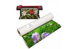 China Waterproof Glossy Polycotton Canvas Water-Based Inkjet Printing 400gsm Canvas Roll supplier